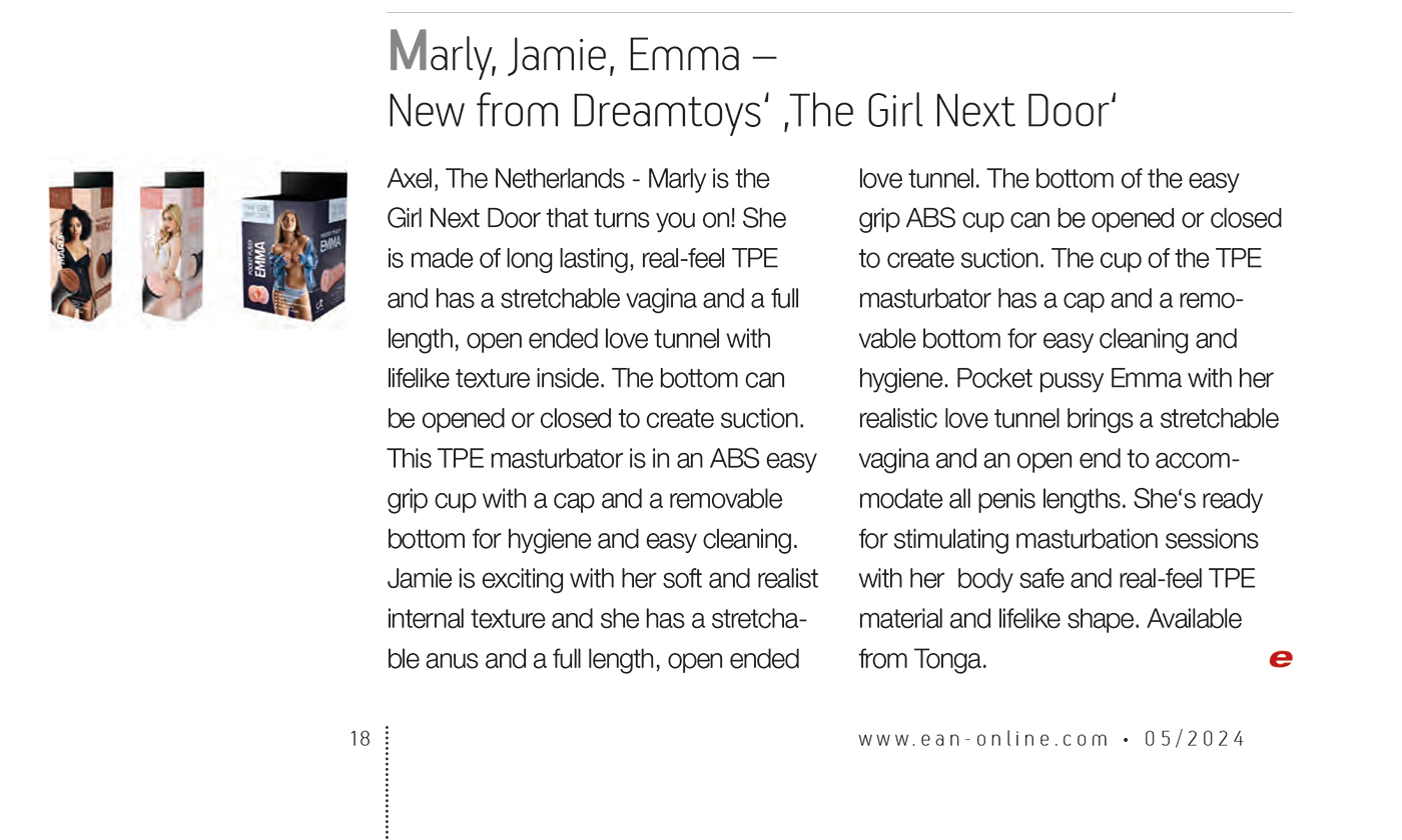 2024-05 EAN - Dreamtoys The Girl Next Door